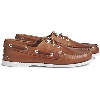 Sperry Cloud Authentic Original 3-eye Kožené Hnede - Panske Mokasíny